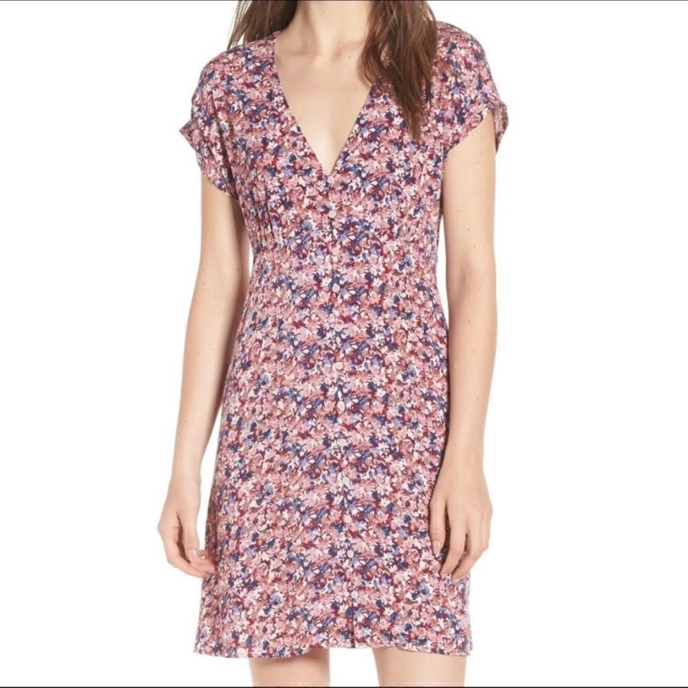 Ten Sixty Sherman Ditzy Floral Mini Dress - M